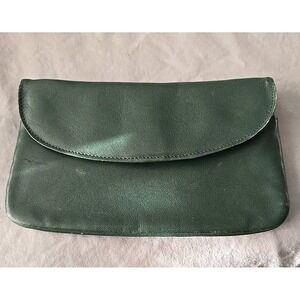 Lisa Loren Women's Green Nappa Cowhide Wallet Soft Leather‎